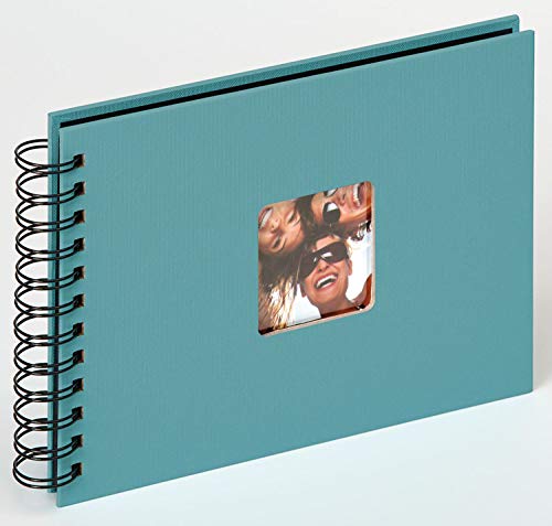 walther design Fotoalbum petrolgrün 23 x 17 cm Spiralalbum mit Cover-Ausstanzung, Fun SA-109-K walther design Fotoalbum petrolgrün 23 x 17 cm Spiralalbum mit Cover-Ausstanzung, Fun SA-109-K von walther design