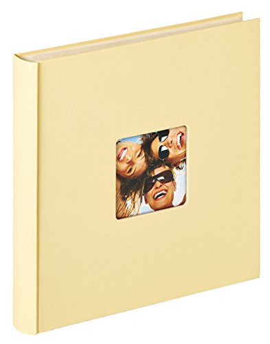 walther design Fotoalbum creme 33 x 34 cm Selbstklebealbummit Cover-Ausstanzung, Fun SK-110-H von walther design