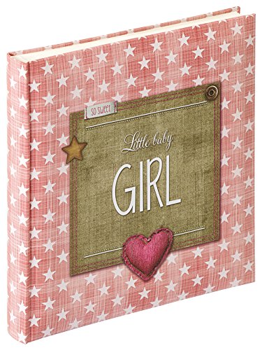 walther design Fotoalbum rosa 28 x 30,5 cm Babyalbum, Baby Little Baby UK-100-R von walther design