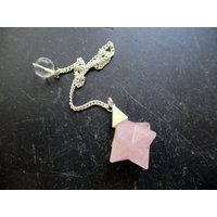 Pendel, Rosenquarz, Merkaba, Metall, Schamane, Wicca Pendel, Rosenquarz, Merkaba, Metall, Schamane, Wicca von WaltrautvonRoda
