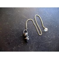 Pendel, Turmalin, Natur, , Sterlingsilber, Schamane Pendel, Turmalin, Natur, , Sterlingsilber, Schamane von WaltrautvonRoda