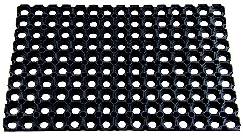 Professionelle Türmatte Gummimatte Fußmatte Fußabtreter Schuhabtreter äußerst robust 4 Größen (40 cm x 60 cm) von Wamat