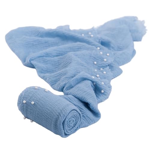 90x170cm Newborn Wrap Perlen Neugeborene Fotografie Requisiten Neugeborenes Foto Prop Wraps Fotografie Wrap Foto Decke Newborn Fotoshooting Wrap Babyfotografie für 0-6 Monate Baby,Hellblau 90x170cm Newborn Wrap Perlen Neugeborene Fotografie Requisiten Neugeborenes Foto Prop Wraps Fotografie Wrap Foto Decke Newborn Fotoshooting Wrap Babyfotografie für 0-6 Monate Baby,Hellblau von Wambere