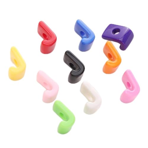 Acryl Buchstabenperlen 10 Stück Perlen in zufällig gemischten Farben Bastelperlen Lose Perlen Zwischenperlen Perlen zum Auffädeln für DIY Projekte Armbänder Halsketten Schmuckherstellung,J Acryl Buchstabenperlen 10 Stück Perlen in zufällig gemischten Farben Bastelperlen Lose Perlen Zwischenperlen Perlen zum Auffädeln für DIY Projekte Armbänder Halsketten Schmuckherstellung,J von Wambere
