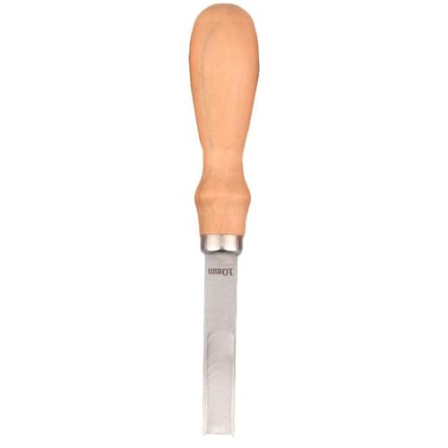 Lederkanten Schneidemesser Lederkantenschneider Leder Schneidemesser Leder Kantenschneider Rand Beveler Lederkanten Werkzeug mit Holzgriff für DIY Handwerk Leder Schneiden,10MM von Wambere