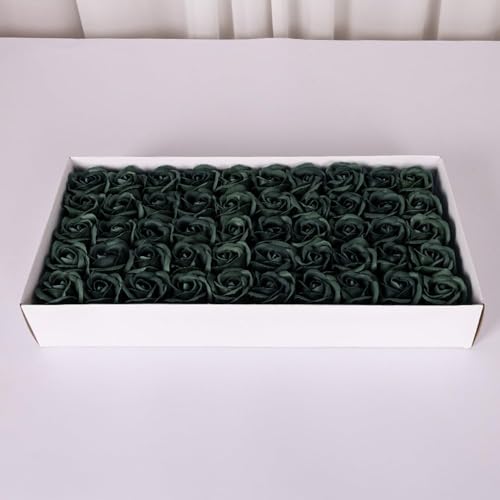 Wambere 1 Box mit 50 Stück Seifenrosen,Seifenblumenbox Rose Soap Blumen in GeschenkBox,Künstliche Rosenköpfe,Seifenblumen Badeseife Rosenblüte mit Sockel,für Jahrestag Geburtstag Valentinstag,Grün Wambere 1 Box mit 50 Stück Seifenrosen,Seifenblumenbox Rose Soap Blumen in GeschenkBox,Künstliche Rosenköpfe,Seifenblumen Badeseife Rosenblüte mit Sockel,für Jahrestag Geburtstag Valentinstag,Grün von Wambere
