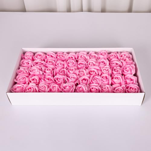 Wambere 1 Box mit 50 Stück Seifenrosen,Seifenblumenbox Rose Soap Blumen in GeschenkBox,Künstliche Rosenköpfe,Seifenblumen Badeseife Rosenblüte mit Sockel,für Jahrestag Geburtstag Valentinstag,Rosa Wambere 1 Box mit 50 Stück Seifenrosen,Seifenblumenbox Rose Soap Blumen in GeschenkBox,Künstliche Rosenköpfe,Seifenblumen Badeseife Rosenblüte mit Sockel,für Jahrestag Geburtstag Valentinstag,Rosa von Wambere