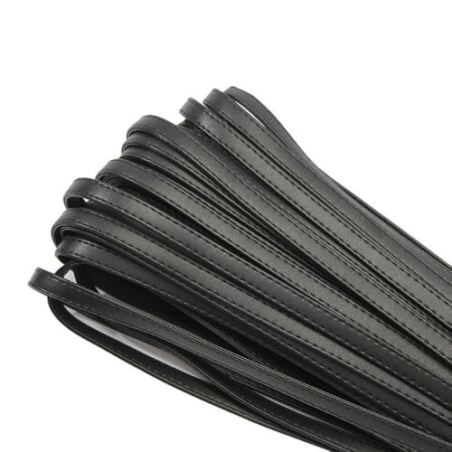 Wambere 10m Breit 10mm Auto Innenverkleidung Streifen Car Line Lederstreifen Doppelseitig Auto Zierleisten Lederbänder Universal Auto Innenraum Line Lederband Gepäckzubehör für DIY Basteln,Schwarz von Wambere