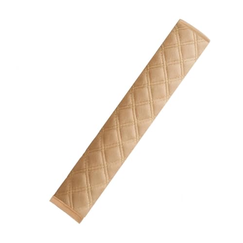 Wambere 2 Stück Schulterpolster für Autosicherheitsgurte,Gurtschutz Polsterung Auto Gurtpolster Polster für Sicherheitsgurt Seat Belt Pads Gürtelkissen SchutzkissenAutomobilinnenraum,Beige B,40CM von Wambere