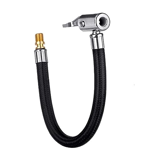 Wambere 40 cm Auto Inflator Schlauch Reifenfüller Schlauchadapter Auto Inflator Pumpe Schlauch Ventilverlängerung Tire Kompressor Schlauch für Auto Motorrad Fahrrad,Nicht Erschöpfen von Wambere