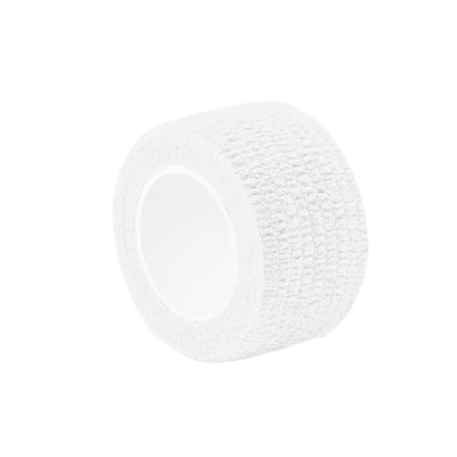 Wambere 5 Rollen Stuhlbeinschoner 2,5 cm x 2 m Stuhlfußabdeckung Elastische Bandage Stuhlbein Bodenschoner für Stühle Stuhlbein Schutz Stuhl Anti-Rutsch Fußbandage für Bodenschutz,Weiß von Wambere