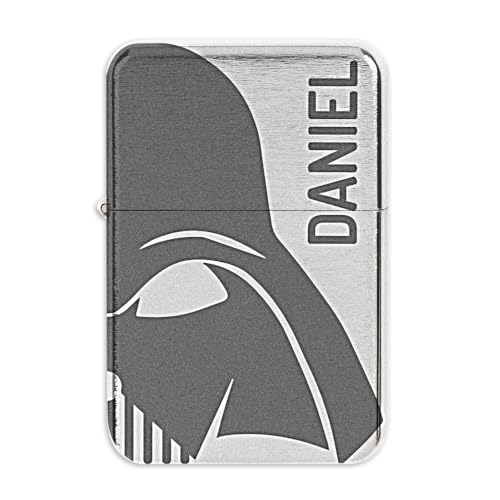 Wanapix | Benzinfeuerzeug Personalisiert Einseitig Graviert | Silber Feuerzeug Design + Name | Benzin Nicht Inbegriffen | Darth Wanapix | Benzinfeuerzeug Personalisiert Einseitig Graviert | Silber Feuerzeug Design + Name | Benzin Nicht Inbegriffen | Darth von Wanapix