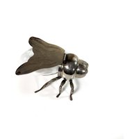 Art Deco Silber, Transparente Bienen Zuckerdose Mit Flügeln - Gewürzdose Marmeladenglas Küche Dekoration 1930 Art Deco Silber, Transparente Bienen Zuckerdose Mit Flügeln - Gewürzdose Marmeladenglas Küche Dekoration 1930 von Wandabazaa