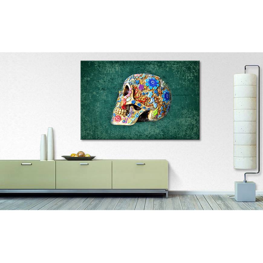 Bild Colorful Skull von WandbilderXXL