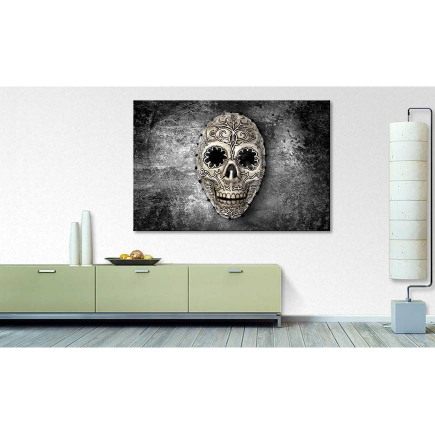 Bild Monochrome Skull von WandbilderXXL