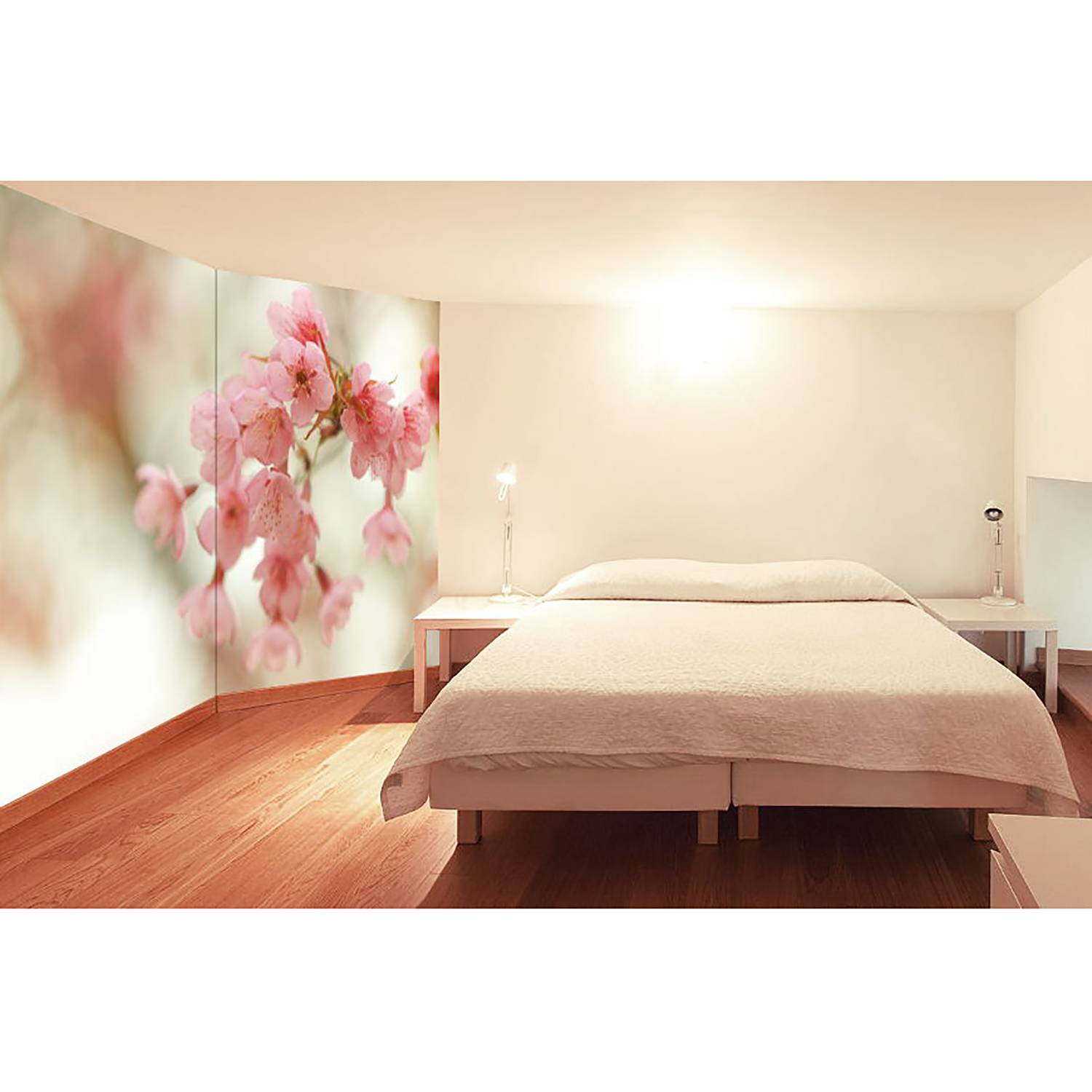 Vliestapete Cherry Blossoms von WandbilderXXL