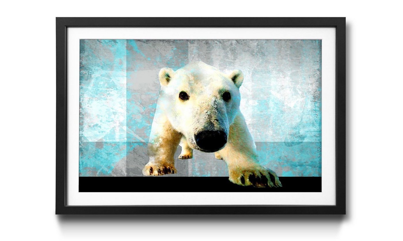 WandbilderXXL Kunstdruck Little Icebear, Eisbär, Wandbild, in 4 Größen erhältlich von WandbilderXXL