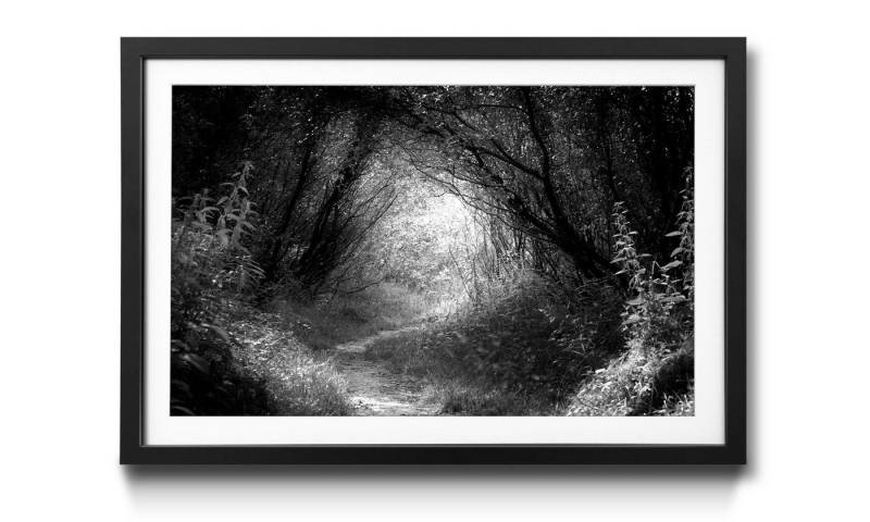 WandbilderXXL Kunstdruck Way in Deep Forest, Wald, Wandbild, in 4 Größen erhältlich von WandbilderXXL