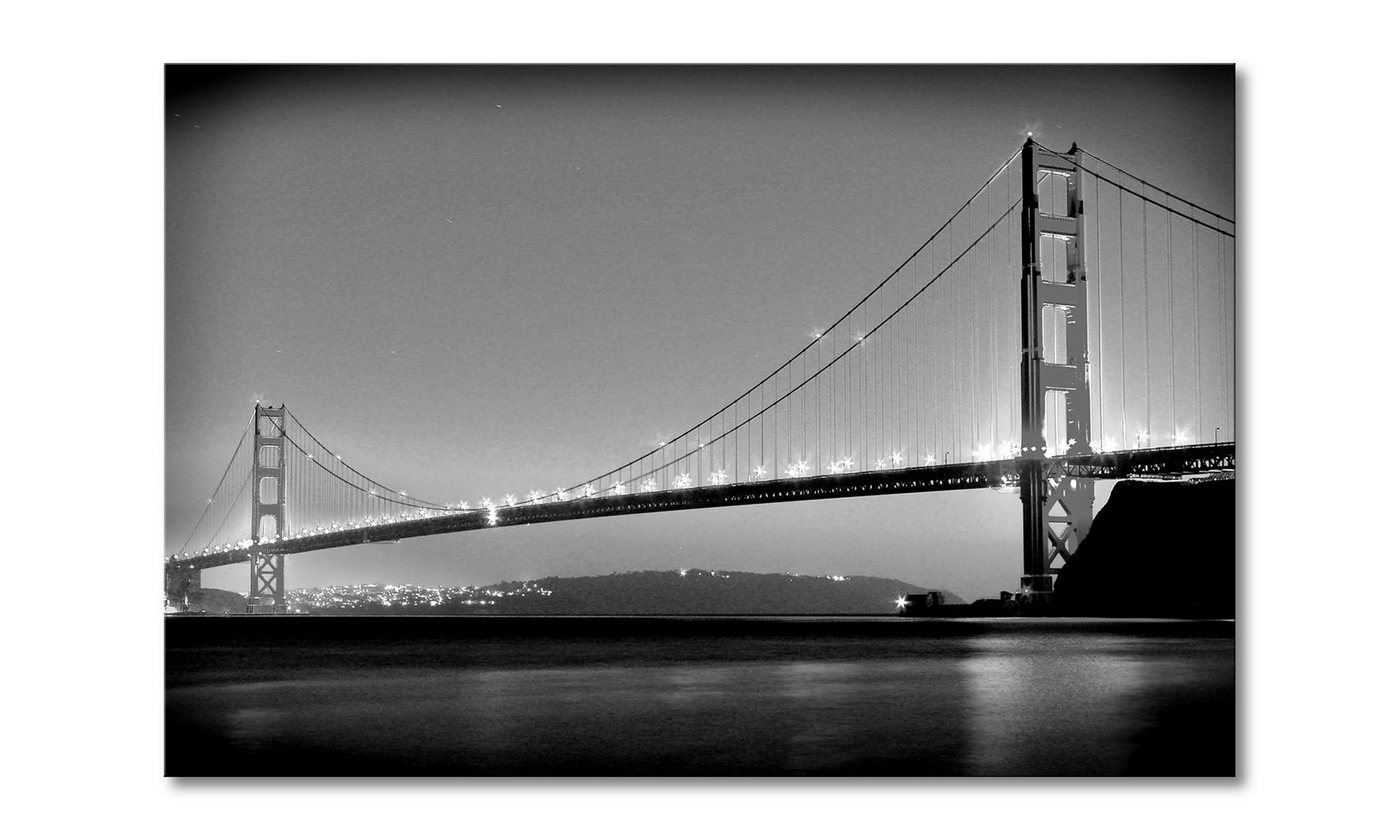 WandbilderXXL Leinwandbild Golden Gate, Golden Gate Bridge (1 St), Wandbild,in 6 Größen erhältlich von WandbilderXXL