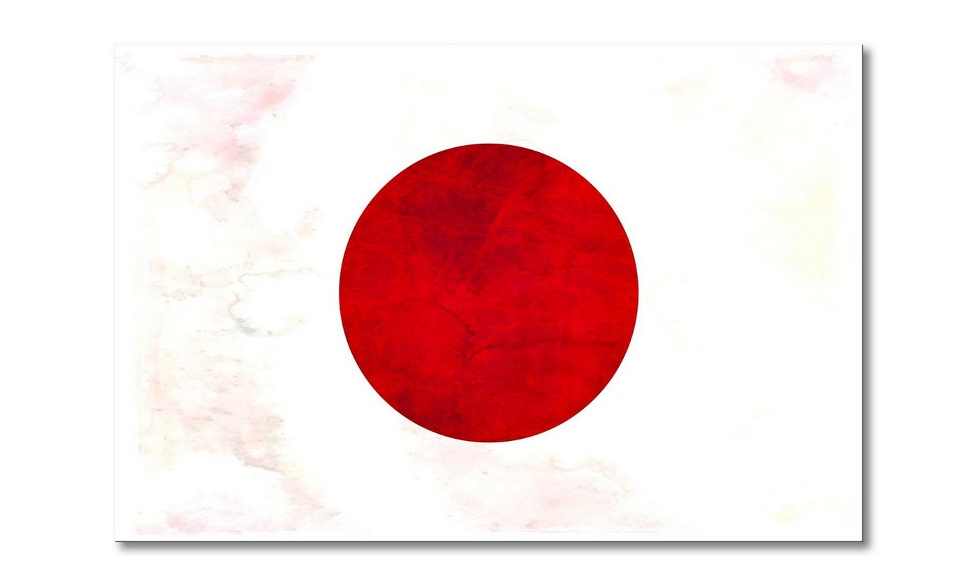 WandbilderXXL Leinwandbild Japan, Flaggen (1 St), Wandbild,in 6 Größen erhältlich von WandbilderXXL