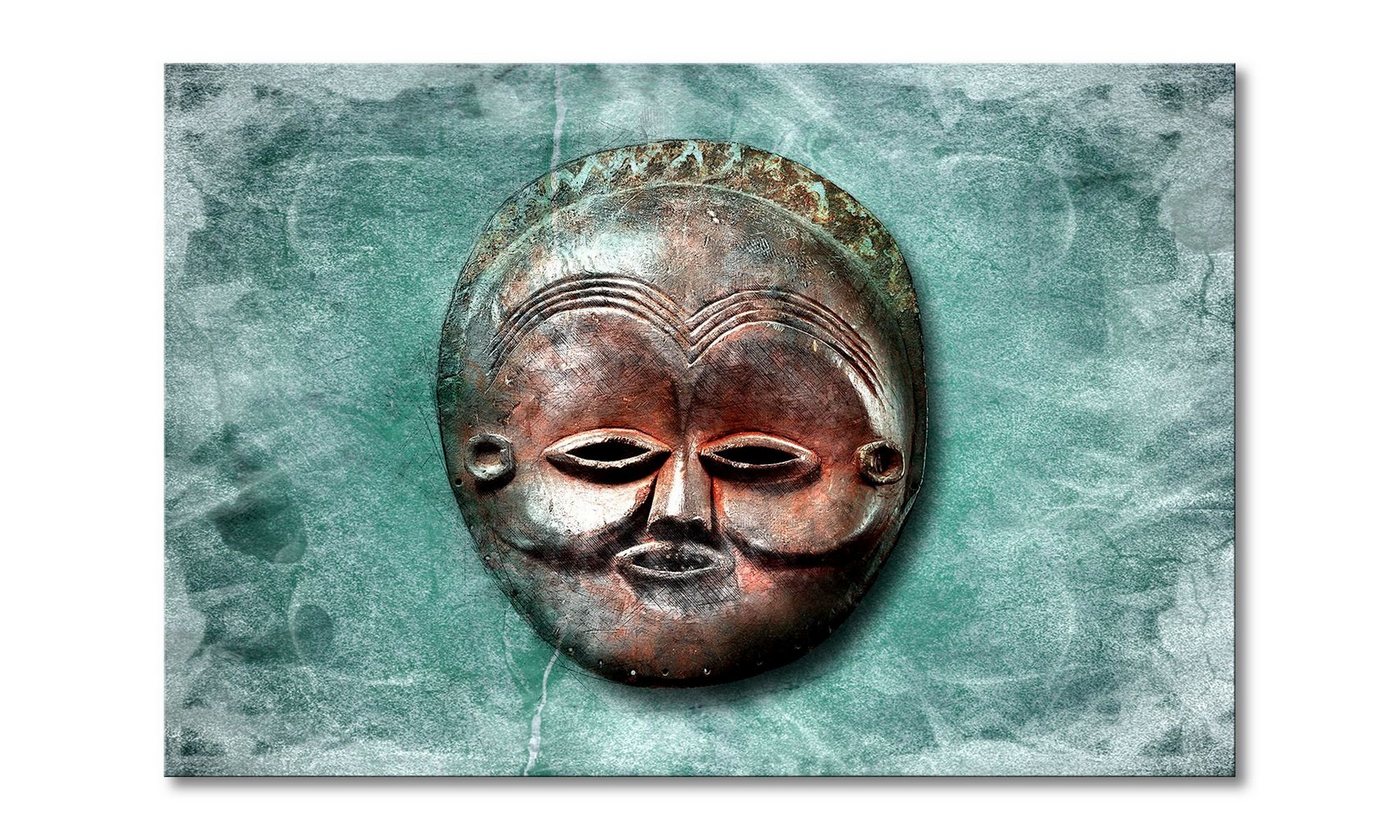 WandbilderXXL Leinwandbild Luna Face, Maske (1 St), Wandbild,in 6 Größen erhältlich von WandbilderXXL