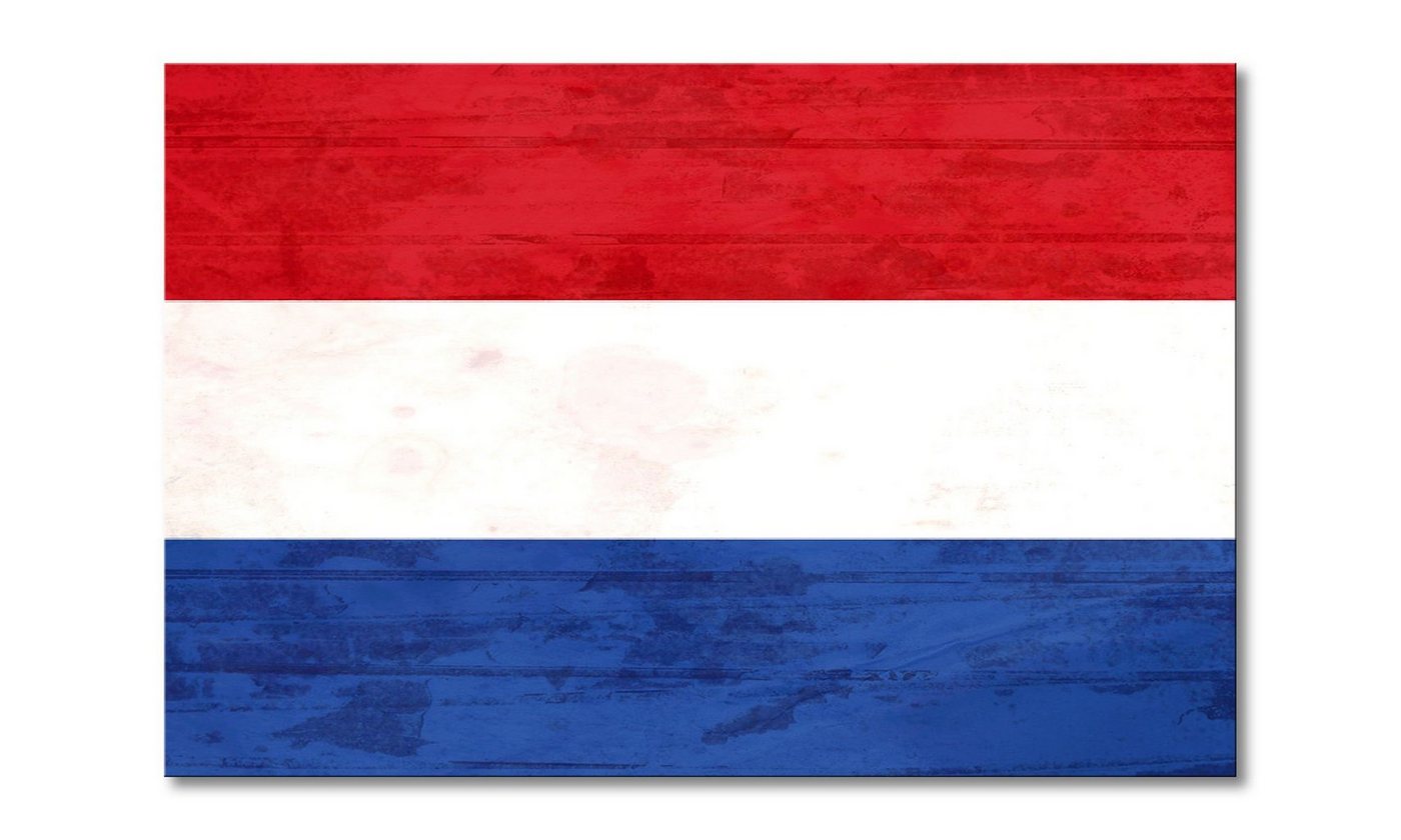 WandbilderXXL Leinwandbild Niederlande, Flaggen (1 St), Wandbild,in 6 Größen erhältlich von WandbilderXXL