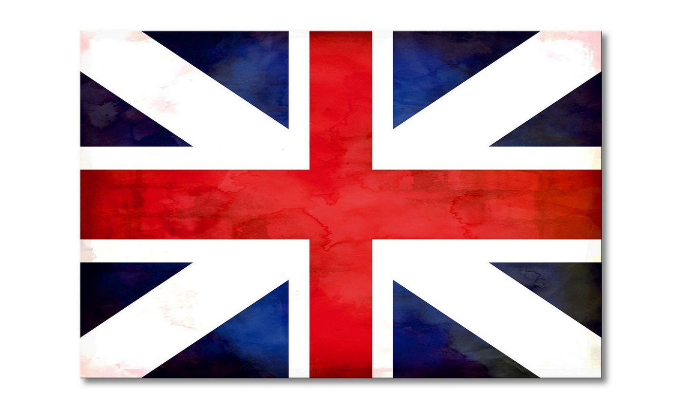 WandbilderXXL Leinwandbild Union Jack, Flaggen (1 St), Wandbild,in 6 Größen erhältlich von WandbilderXXL