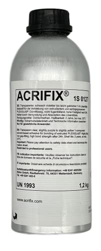 Acrifix® Lösungsmittelklebstoff 1-Komponenten Klebstoff für T-Verklebungen und schmale Flächenverklebungen von PLEXIGLAS® und Acrylglas (Acrifix 1S0127) von Wandbreite