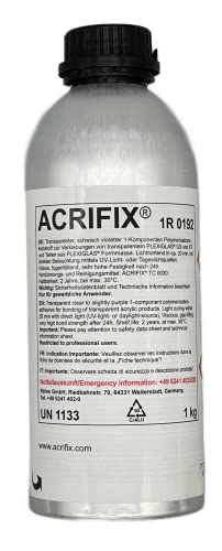 Acrifix® Reaktionsklebstoff 1-K Polymerisations Klebstoff klare Naht- und Flächenverklebung von PLEXIGLAS® und Acrylglas (Acrifix 1R0192-1kg) von Wandbreite
