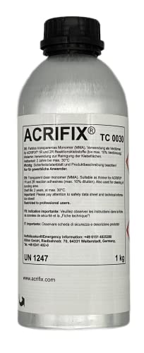 ACRIFIX® TC0030 Verdünner und Reiniger für Kleber Acrylglas PMMA Evonik Klebstoff Aktivator TC0030 Polycarbonat ACRIFIX® TC0030 Verdünner und Reiniger für Kleber Acrylglas PMMA Evonik Klebstoff Aktivator TC0030 Polycarbonat von Wandbreite