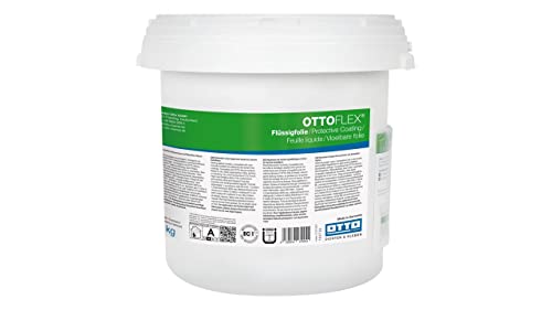 Otto-Chemie Verbundabdichtung Flüssigfolie für Dusche und Feuchträume gebrauchsfertige Kunstharzdispersion (Flüssigfolie 12 kg Eimer) von Wandbreite