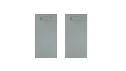 Selbstklebendes Befestigungsset Bilderhalter Spiegelhalter Dibond-Aufhänger Haftbleche (2x Halter, 200x100mm) von Wandbreite