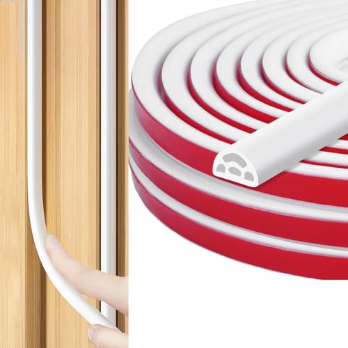 Türdichtung Dichtungsband Selbstklebend, Türdichtungsband, 6M/236 Zoll Selbstkleber vorderen Türrahmendichtungsband, Dichtungsband, Tür- und Fensterdichtungsband isoliert Schalldichtungsdichtungsband Türdichtung Dichtungsband Selbstklebend, Türdichtungsband, 6M/236 Zoll Selbstkleber vorderen Türrahmendichtungsband, Dichtungsband, Tür- und Fensterdichtungsband isoliert Schalldichtungsdichtungsband von WanderGo