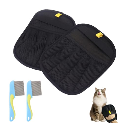 2 Stück Fell Magnet Handschuh Elektrostatischer Tierhaarentferner Antistatische handschuh tierhaarentfernung für Hunde Katzen mit 2 Langzahn Bürsten Wiederverwendbar für Kleidung Sofa Auto Haushalt 2 Stück Fell Magnet Handschuh Elektrostatischer Tierhaarentferner Antistatische handschuh tierhaarentfernung für Hunde Katzen mit 2 Langzahn Bürsten Wiederverwendbar für Kleidung Sofa Auto Haushalt von WanderGo