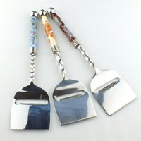 Handgefertigter Käsehobel Edelstahl Mit Glasperlengriff ~ Charcuterie Handgefertigter Käsehobel Edelstahl Mit Glasperlengriff ~ Charcuterie von WanderingArtGlass