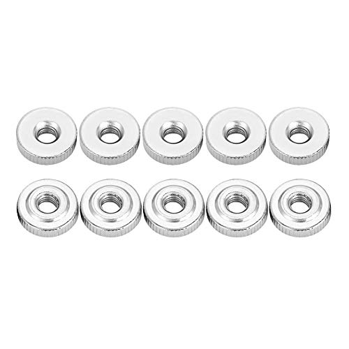 Verrückter Verkauf 10Stk. Rändelmuttern - GB807 M3 M4 M5 M6 M8 M10 Griffmutter Rändelmuttern(M3 10pcs) von Wandisy