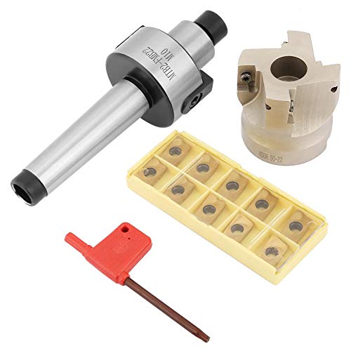Verrückter Verkauf Planfräser, MT2-FMB22 Planfräserhalter + 400R-50-22 CNC-Schaumfräser + 10 Stück APMT1604 Hartmetall von Wandisy