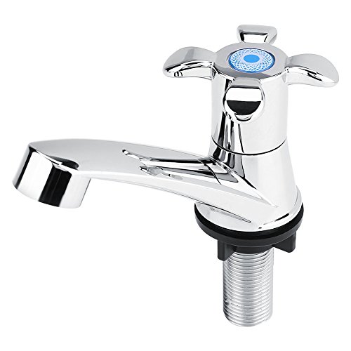 Verrückter Verkauf Wasserhahn Wasserhahn, ABS Kunststoff Single Cold Bathroom Basin Kitchen Sink Zubehör(B-Verlustgriff) von Wandisy