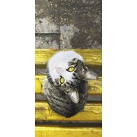 Wandkraft | Wanddekoration Katze von Wandkraft
