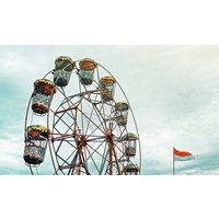 Wandkraft | Wanddekoration Riesenrad von Wandkraft