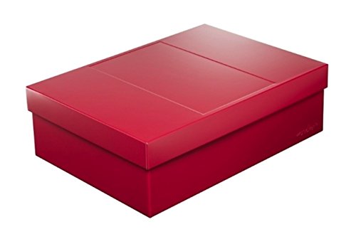 Infinity Boxes Metallbox + Deckel, Aufbewahrungsbox, groß, rot, lebensmittelecht, stapelbar, rechteckig, L25xB18xH8 cm Infinity Boxes Metallbox + Deckel, Aufbewahrungsbox, groß, rot, lebensmittelecht, stapelbar, rechteckig, L25xB18xH8 cm von Wandler