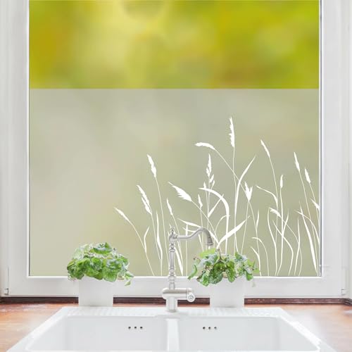 Sichtschutzfolie Gräser Fensterfolie Fensterdeko Milchglasfolie Sichtschutz, 120 cm hoch, 100 cm breit Sichtschutzfolie Gräser Fensterfolie Fensterdeko Milchglasfolie Sichtschutz, 120 cm hoch, 100 cm breit von Wandtattoo Loft