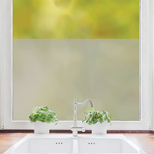 Wandtattoo-Loft Sichtschutzfolie Fensterfolie innen Milchglasfolie Sichtschutz Wiederverwendbar Lichtdurchlässig, 120 cm, 65 cm von Wandtattoo Loft