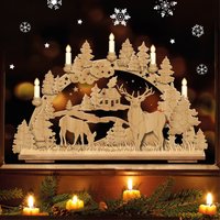 Fensterbild Weihnachten Motiv Schwibbogen in Holzoptik Mit Rentieren Hirschen Winterhäuschen Fensteraufkleber Wiederverwendbar Fensterbild Weihnachten Motiv Schwibbogen in Holzoptik Mit Rentieren Hirschen Winterhäuschen Fensteraufkleber Wiederverwendbar von WandtattooLoftBaltic