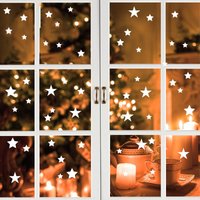 Fensterbild Weihnachten Weiß Wiederverwendbare Sterne Tannenbäume Hirsche Auswahl Schneeflocken Kombi Set Adventsdeko Weihnachtsdeko Fensterbild Weihnachten Weiß Wiederverwendbare Sterne Tannenbäume Hirsche Auswahl Schneeflocken Kombi Set Adventsdeko Weihnachtsdeko von WandtattooLoftBaltic