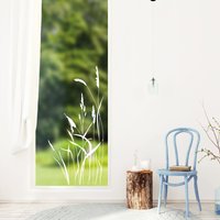 Fensterbild Weißes Schilf Zweige Gräser Rahmen Wiederverwendbar Natur Fensteraufkleber Fensterdekoration Frühling Terrassentür Fensterbild Weißes Schilf Zweige Gräser Rahmen Wiederverwendbar Natur Fensteraufkleber Fensterdekoration Frühling Terrassentür von WandtattooLoftBaltic