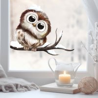 Fensterbild Winter Vogelkinder Bunte Fensterdekoration Wiederverwendbare Fenstersticker Winterdeko Weihnachtsdeko Fensterbild Winter Vogelkinder Bunte Fensterdekoration Wiederverwendbare Fenstersticker Winterdeko Weihnachtsdeko von WandtattooLoftBaltic