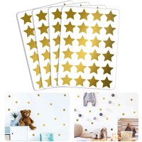 Wandsticker Aufkleber Sterne Set Gold Geschenkaufkleber Dekosterne 96 Stück Wandsticker Aufkleber Sterne Set Gold Geschenkaufkleber Dekosterne 96 Stück von WandtattooLoftBaltic