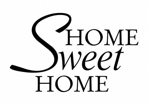Wandtattooladen Wandtattoo - Home Sweet Home Größe:90x56cm Farbe: silber von Wandtattooladen