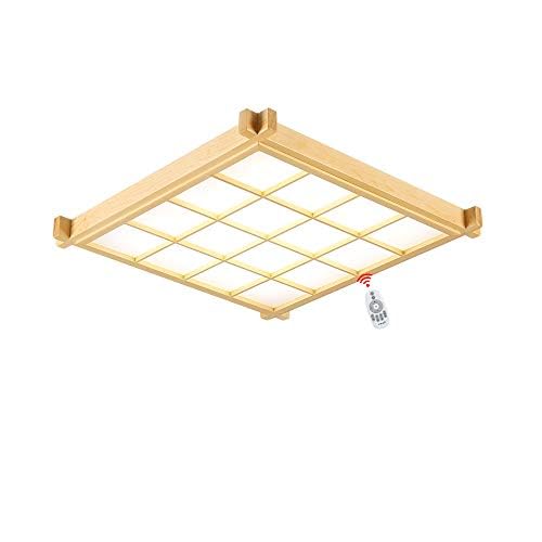 Wandun Japanische Deckenleuchte, Deckenlampen LED Lampen Massivholz Tatami Licht Lampen japanische Wohnzimmer Licht Protokolle Deckenlampen von Wandun